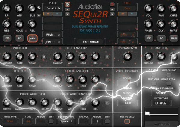 Audiofier Audiofier Sequi2r Synth (Дигитален продукт)
