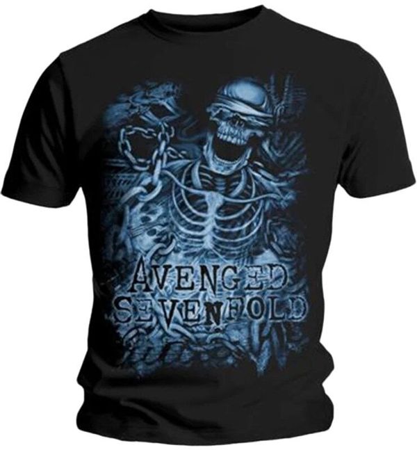 Avenged Sevenfold Avenged Sevenfold Риза Chained Skeleton Unisex Black M