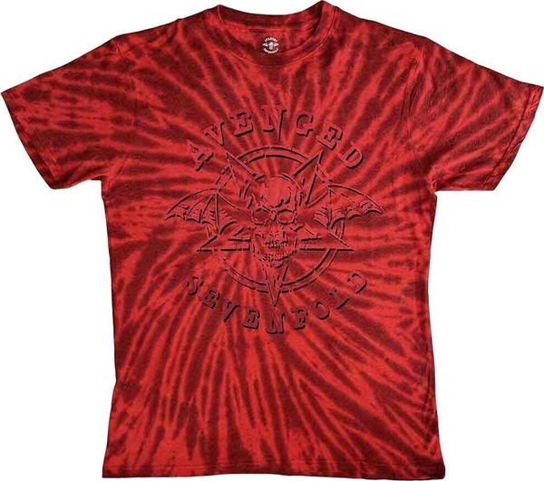 Avenged Sevenfold Avenged Sevenfold Риза Pent Up Unisex Red 2XL