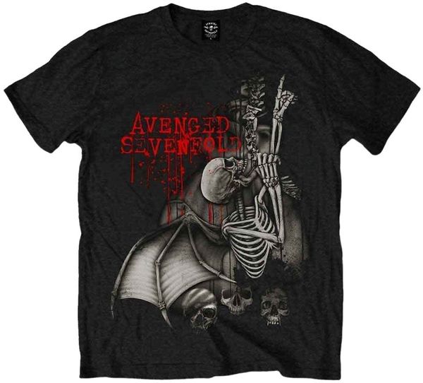 Avenged Sevenfold Avenged Sevenfold Риза Spine Climber Unisex Black S