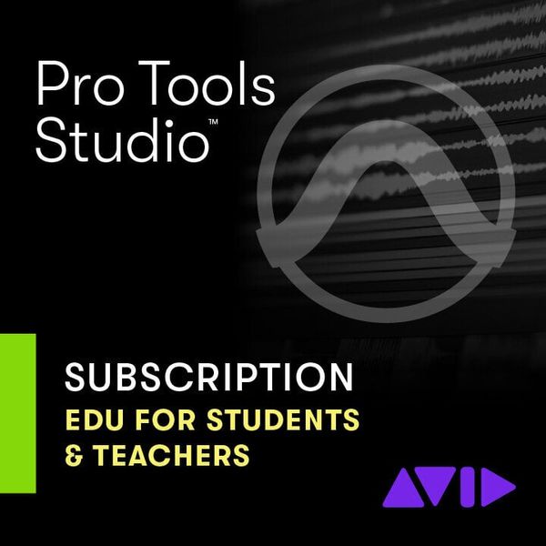 AVID AVID Pro Tools Studio Annual Paid Annual Subscription - EDU (Дигитален продукт)