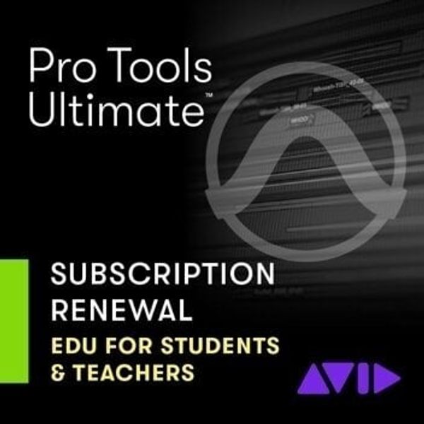 AVID AVID Pro Tools Ultimate Annual Paid Annual Subscription - EDU (Renewal) (Дигитален продукт)