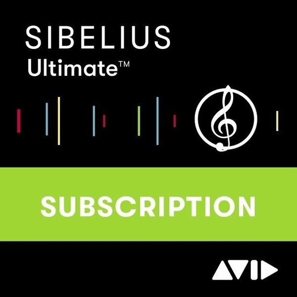 AVID AVID Sibelius Ultimate 3Y Software Updates+Support (Дигитален продукт)