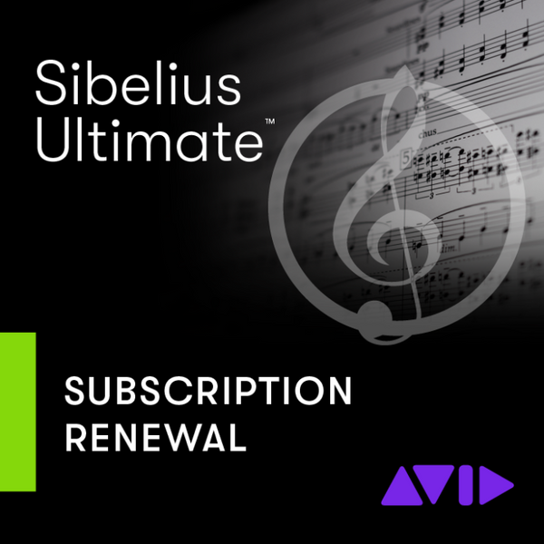 AVID AVID Sibelius Ultimate TEAM Subscription RENEWAL (Дигитален продукт)