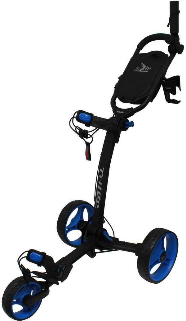 Axglo Axglo TriLite Black/Blue Ръчна количка за голф