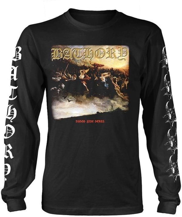 Bathory Bathory Риза Blood Fire Death 2 Black L