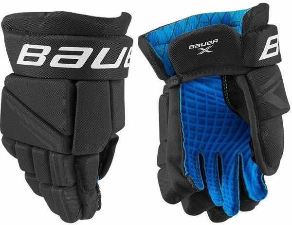 Bauer Bauer Ръкавици за хокей S21 X YTH 8 Black/White