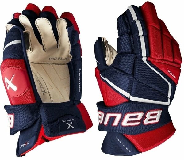 Bauer Bauer Ръкавици за хокей S22 Vapor 3X Pro Glove SR SR 15 Navy/Red/White