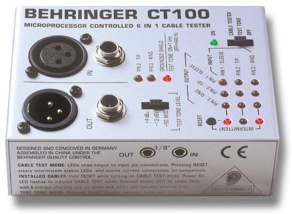Behringer Behringer CT100 Тестер за кабели