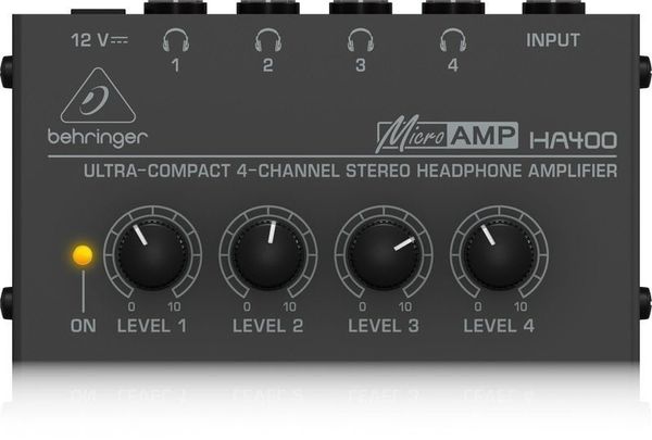 Behringer Behringer HA 400 MICROAMP Усилвател за слушалки