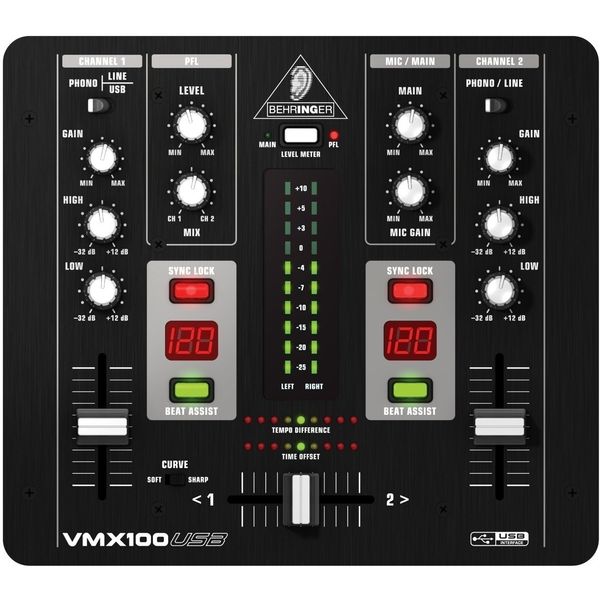 Behringer Behringer VMX100USB DJ миксер