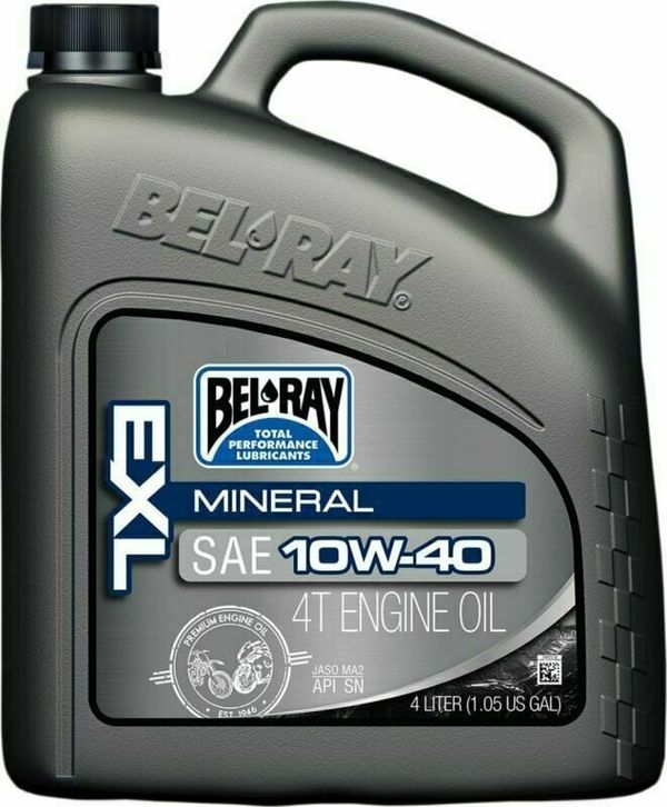 Bel-Ray Bel-Ray EXL Mineral 4T 10W-40 4L Моторно масло