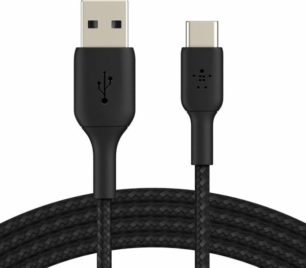Belkin Belkin Boost Charge USB-A to USB-C Cable CAB002bt2MBK Черeн 2 m USB кабел