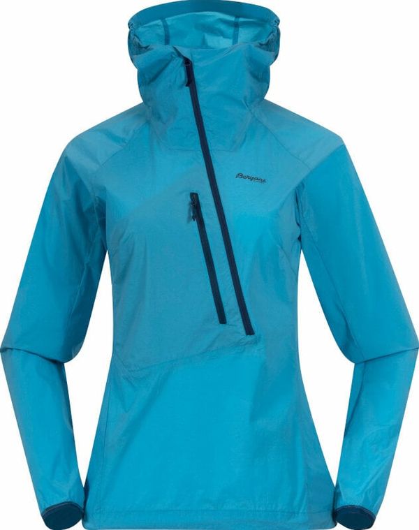 Bergans Bergans Cecilie Light Wind Anorak Clear Ice Blue S