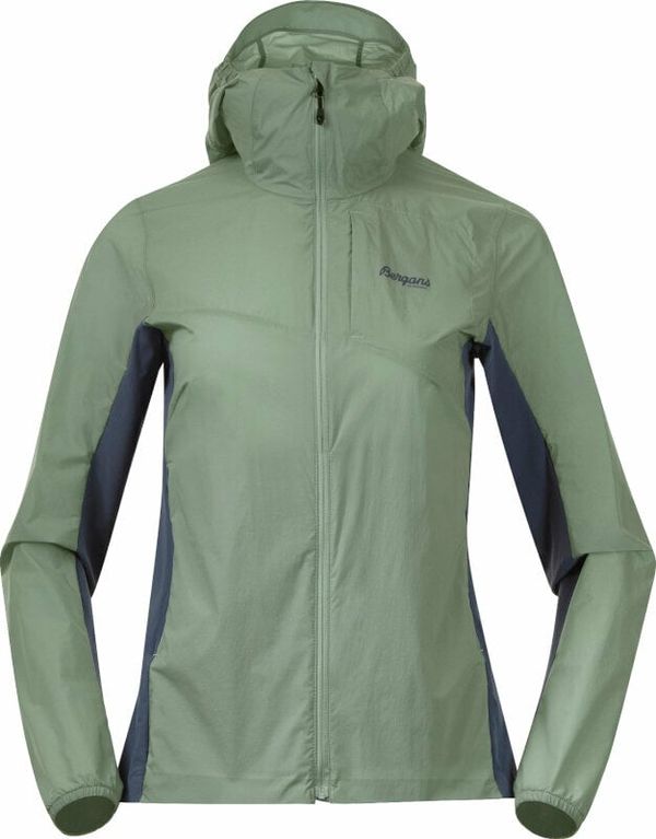 Bergans Bergans Rabot Lt Windbreaker W Jacket Jade Green/Orion Blue M