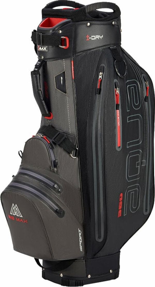 Big Max Big Max Aqua Sport 360 Charcoal/Black/Red Чантa за голф