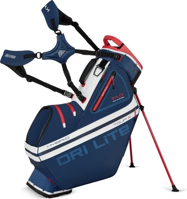 Big Max Big Max Dri Lite Hybrid Tour 2 Чантa за голф Navy/Red/White