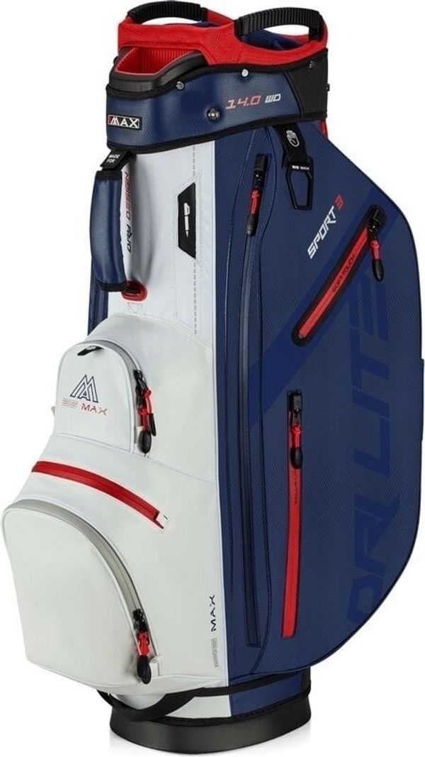 Big Max Big Max Dri Lite Sport 3 Navy/White/Red Чантa за голф