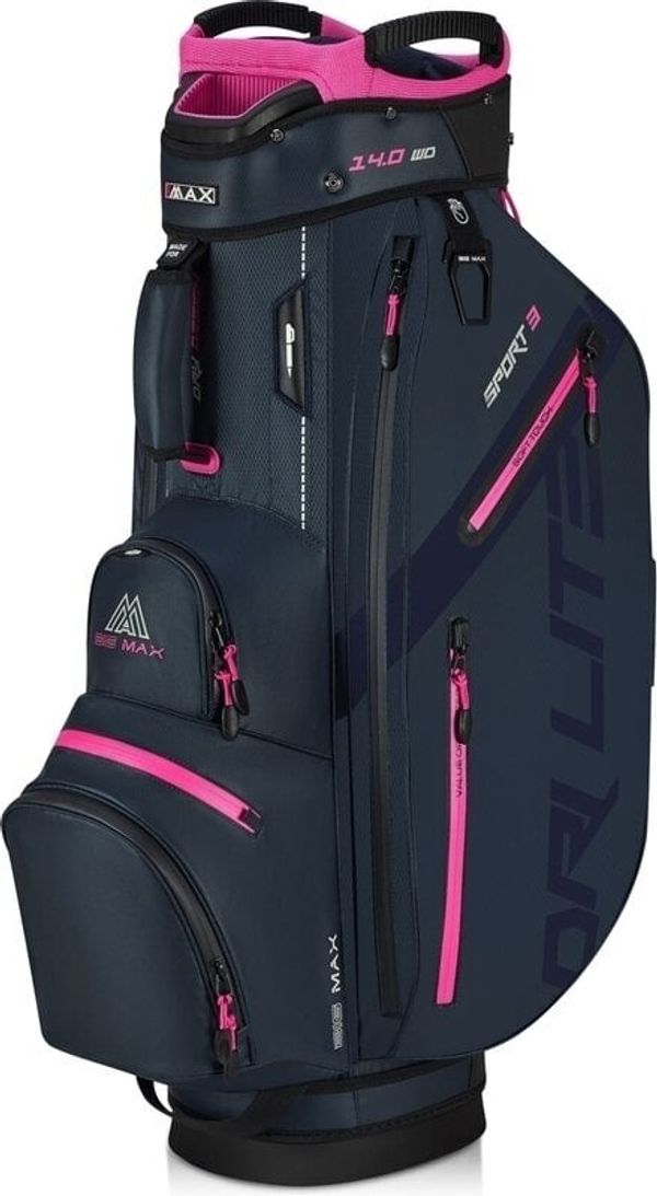 Big Max Big Max Dri Lite Sport 3 Steel Blue/Fuchsia Чантa за голф