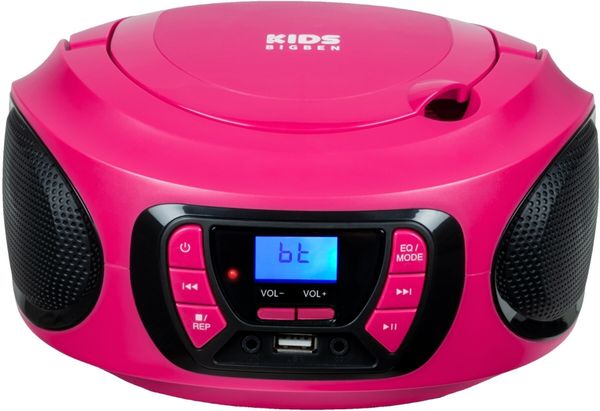 Bigben Bigben CD62RSUSBBT Pink Преносим настолен плеър