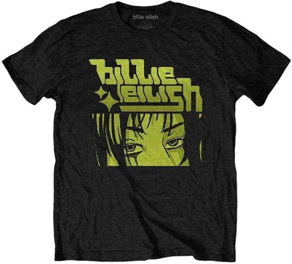 Billie Eilish Billie Eilish Риза Anime Logo Unisex Black L