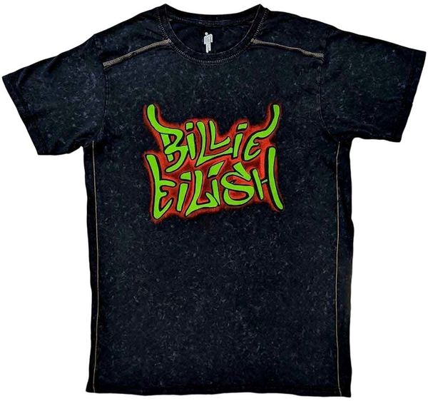 Billie Eilish Billie Eilish Риза Graffiti Unisex Black S
