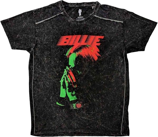 Billie Eilish Billie Eilish Риза Hands Face Snow Wash Unisex Black L