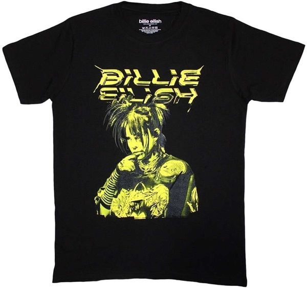 Billie Eilish Billie Eilish Риза Illustration Unisex Black XL