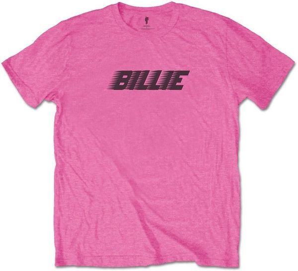 Billie Eilish Billie Eilish Риза Racer Logo & Blohsh Unisex Pink M