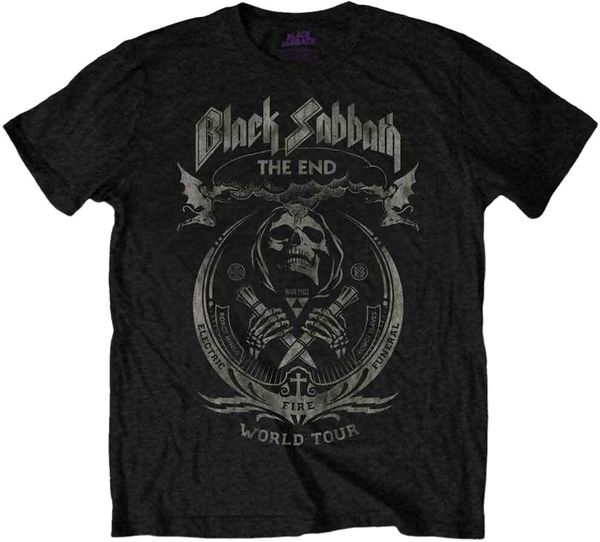 Black Sabbath Black Sabbath Риза The End Mushroom Cloud Unisex Black L