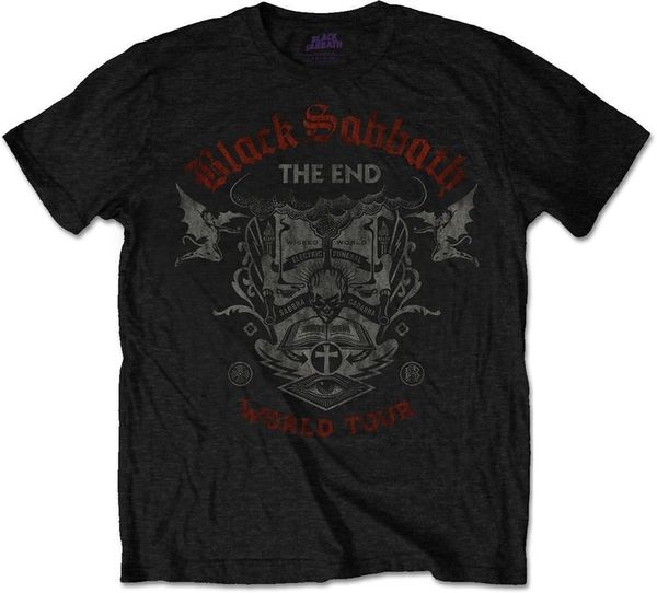 Black Sabbath Black Sabbath Риза The End Reading Skull Unisex Black L