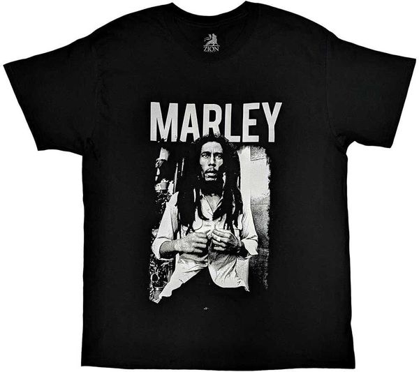 Bob Marley Bob Marley Риза Black & White Unisex Black 2XL