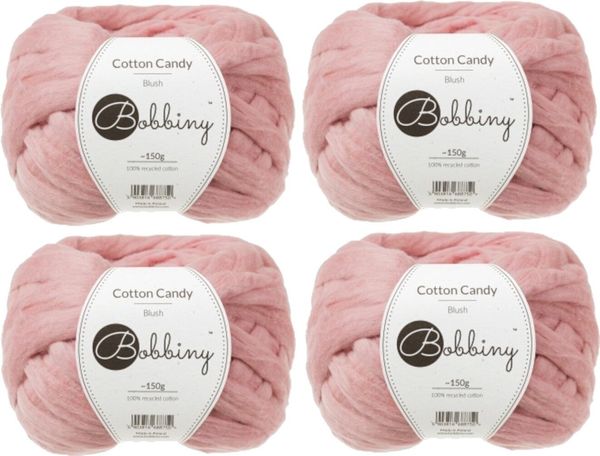 Bobbiny Bobbiny Cotton Candy Blush Плетива прежда