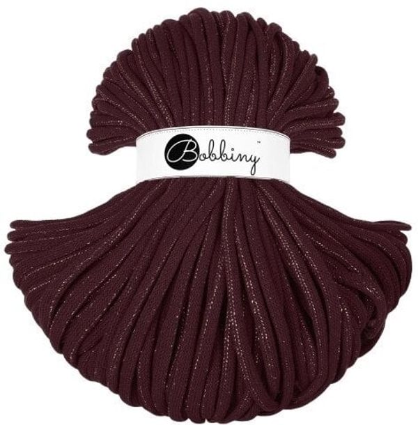 Bobbiny Bobbiny Jumbo 9 mm 100 m Golden Burgundy юта
