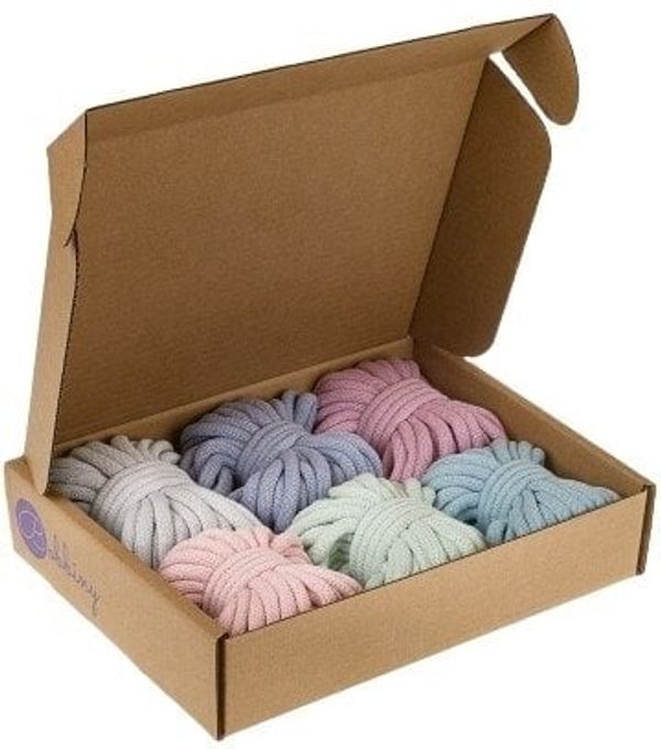 Bobbiny Bobbiny Jumbo Creative Set 9 mm 6 x 10 m Пастелни юта