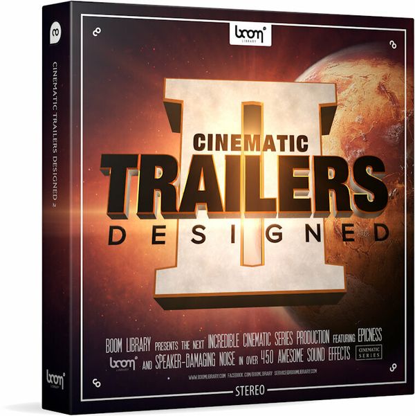 BOOM Library BOOM Library Cinematic Trailers Designed 2 (Дигитален продукт)