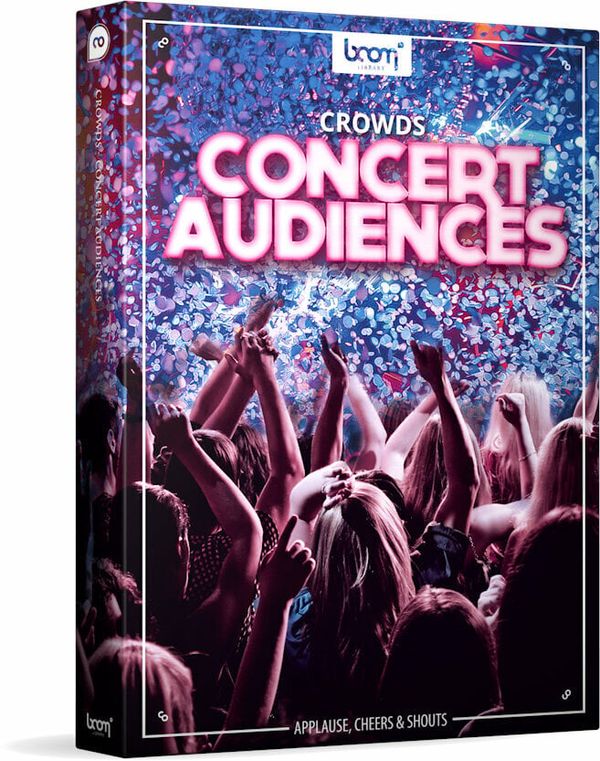 BOOM Library BOOM Library Crowds Concert Audiences (Дигитален продукт)