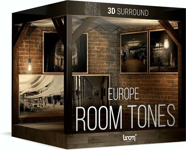 BOOM Library BOOM Library Room Tones Europe 3D Surround (Дигитален продукт)