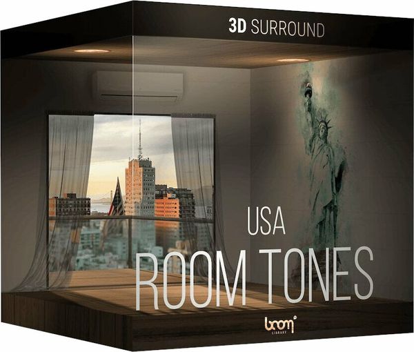 BOOM Library BOOM Library Room Tones USA 3D Surround (Дигитален продукт)