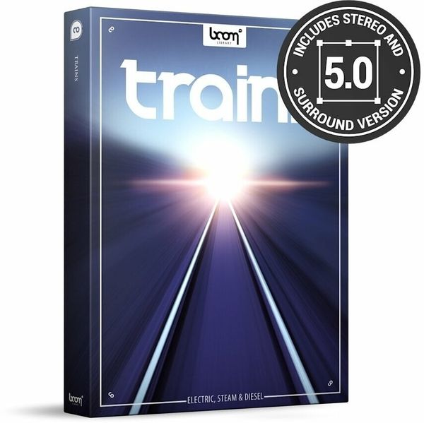 BOOM Library BOOM Library Trains Stereo Amp Surround (Дигитален продукт)