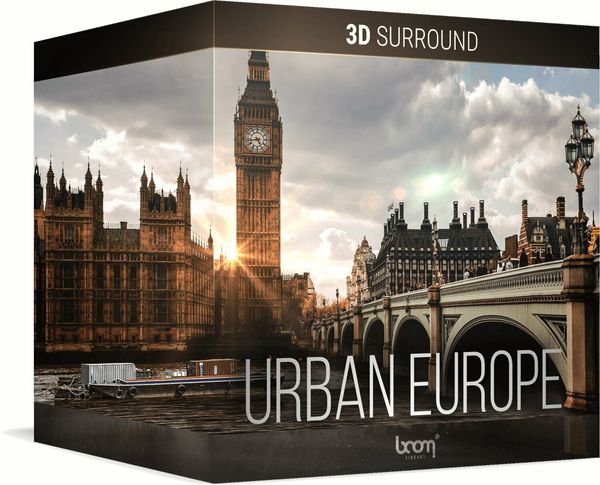 BOOM Library BOOM Library Urban Europe 3D Surround (Дигитален продукт)