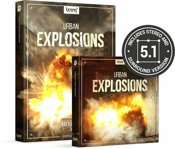 BOOM Library BOOM Library Urban Explosions Bundle (Дигитален продукт)