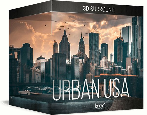 BOOM Library BOOM Library Urban USA 3D Surround (Дигитален продукт)
