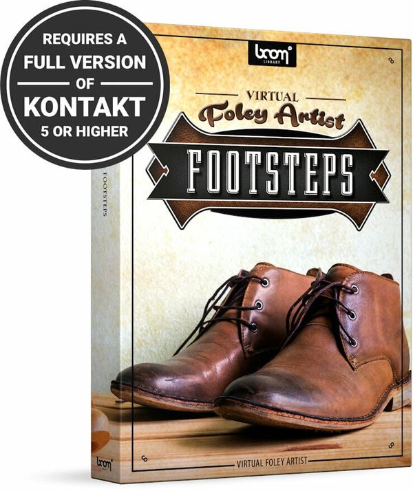 BOOM Library BOOM Library Virtual Foley Artist Footsteps (Дигитален продукт)