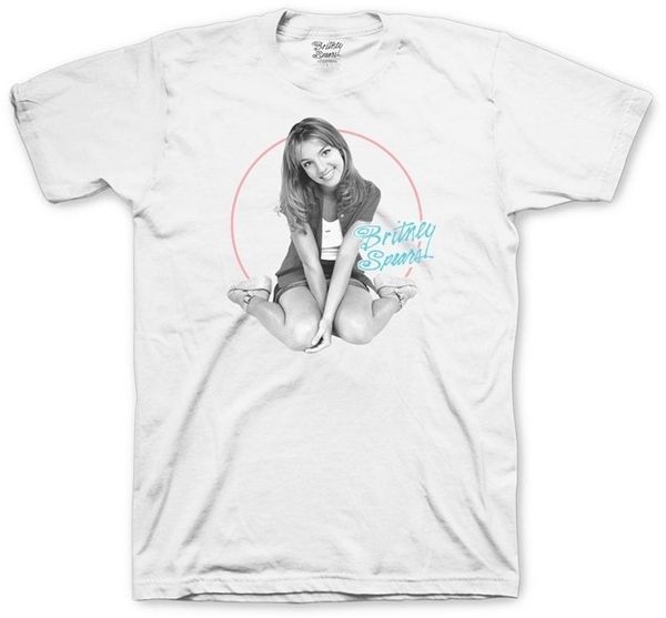 Britney Spears Britney Spears Риза Classic Circle Unisex White 2XL