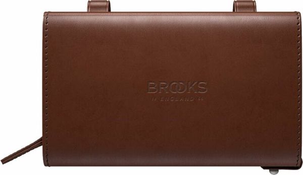 Brooks Brooks D-Shaped 1L Saddle Bag A. Brown