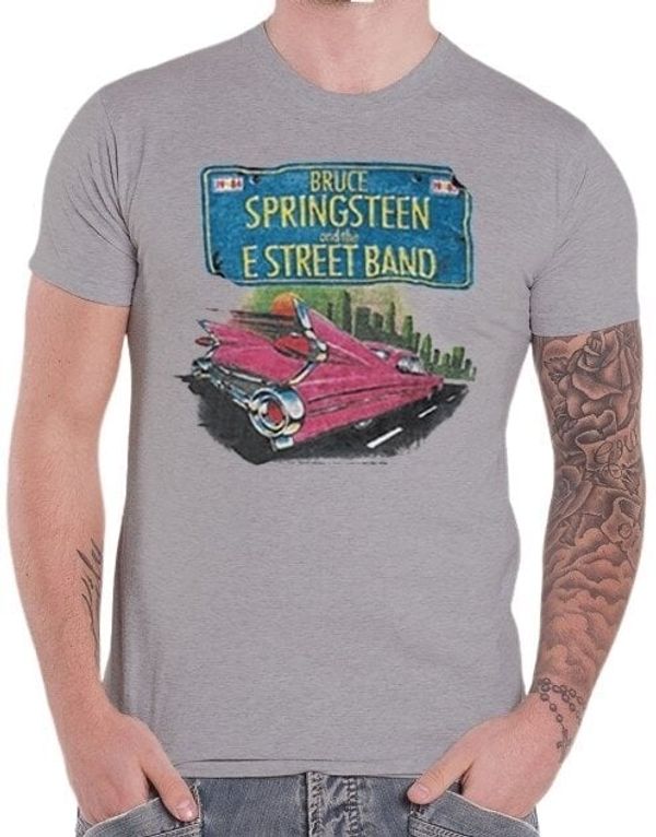 Bruce Springsteen Bruce Springsteen Риза Pink Cadillac Unisex Heather Grey L