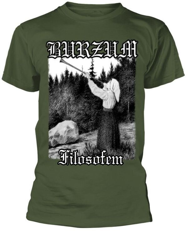 Burzum Burzum Риза Filosofem Unisex Green XL