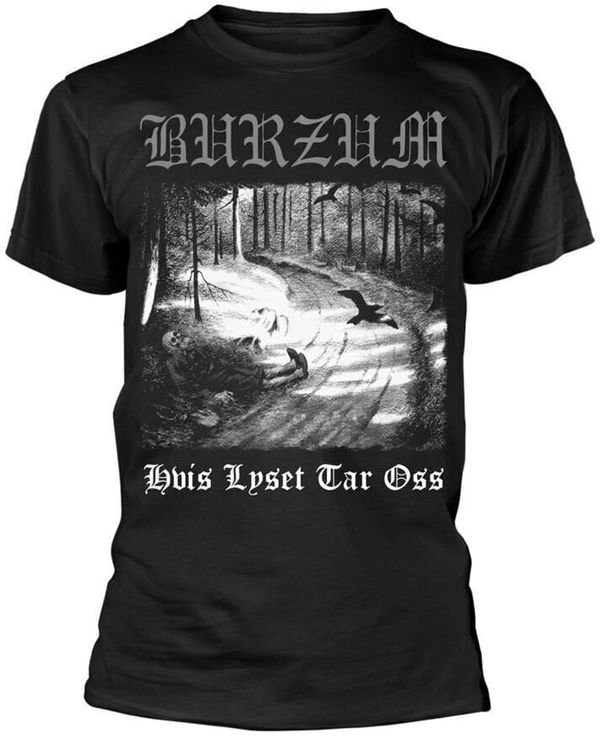 Burzum Burzum Риза Hvis Lyset Tar Oss Unisex Black M
