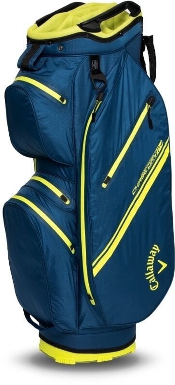 Callaway Callaway Chase 14 Dry Navy/Fluo Yellow Чантa за голф